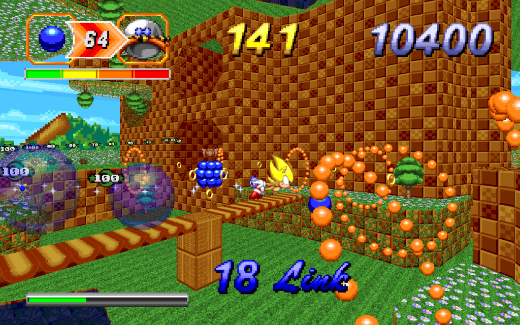 Special Stage 1 in SRB2 v2.2
